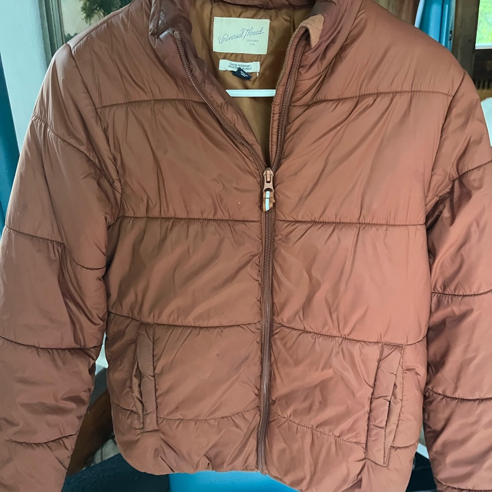 Women's Brown Puffer Jacket